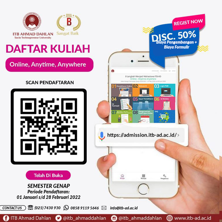 gambar biaya Institut Teknologi dan Bisnis Ahmad Dahlan