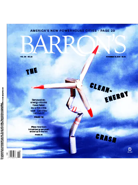 Barron’s Magazine – November 13, 2023