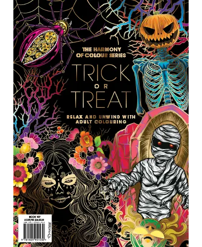 涂色书 Colouring Book: Trick Or Treat – Issue 107 2023