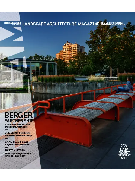 Landscape Architecture Magazine USA – Vol. 113 No.12, December 2023