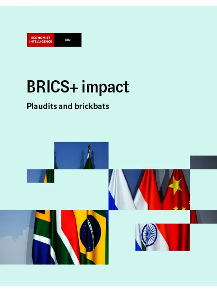 The Economist (Intelligence Unit) – BRICS+ impact 2023