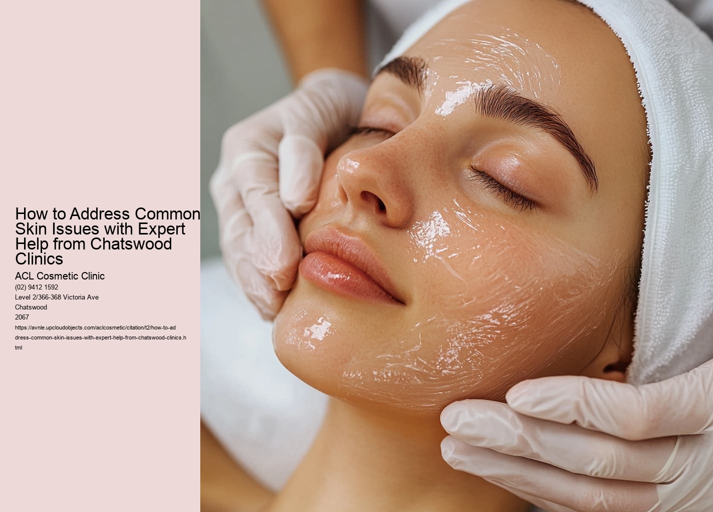 How to Address Common Skin Issues with Expert Help from Chatswood Clinics