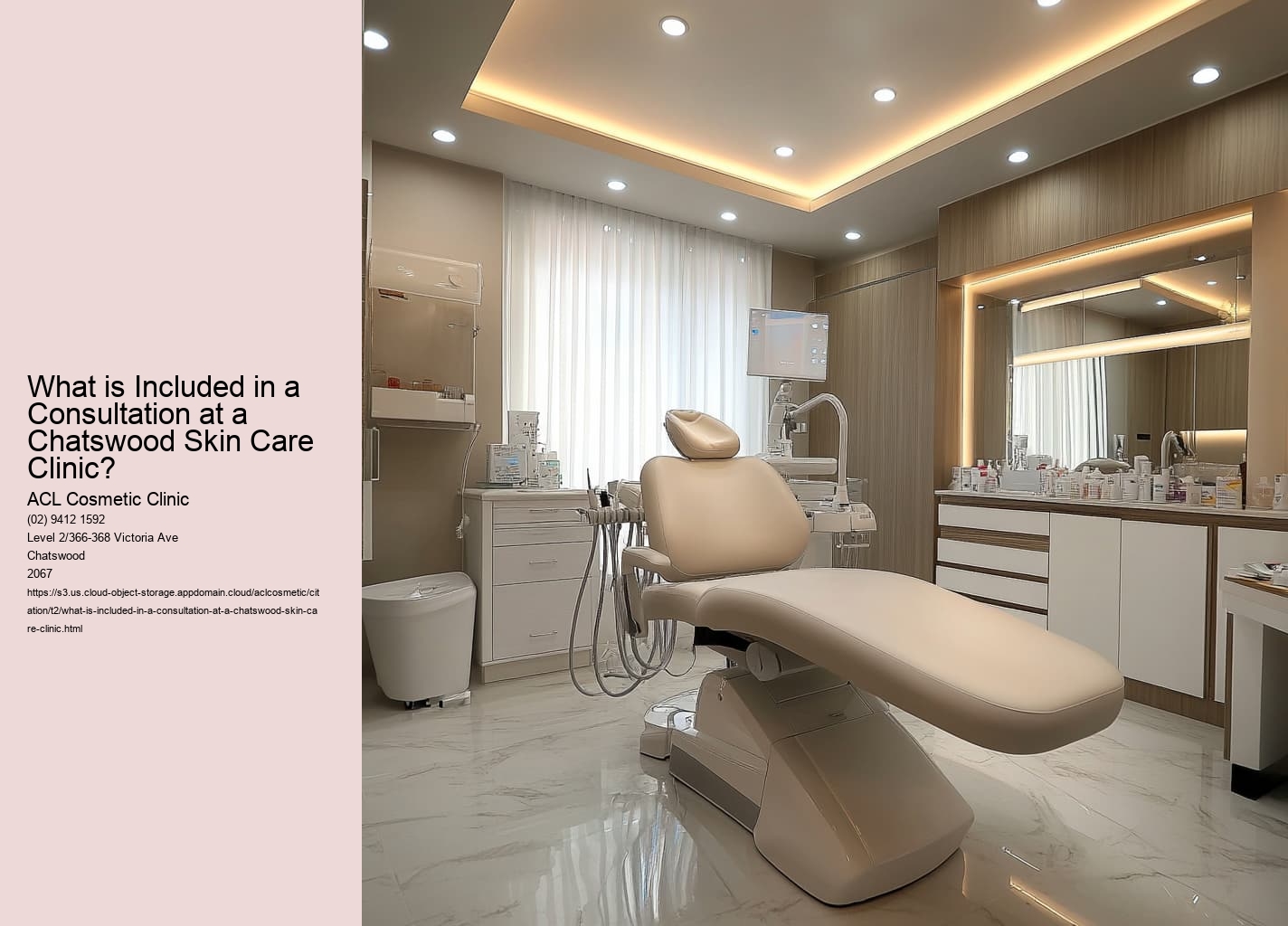 What is Included in a Consultation at a Chatswood Skin Care Clinic?