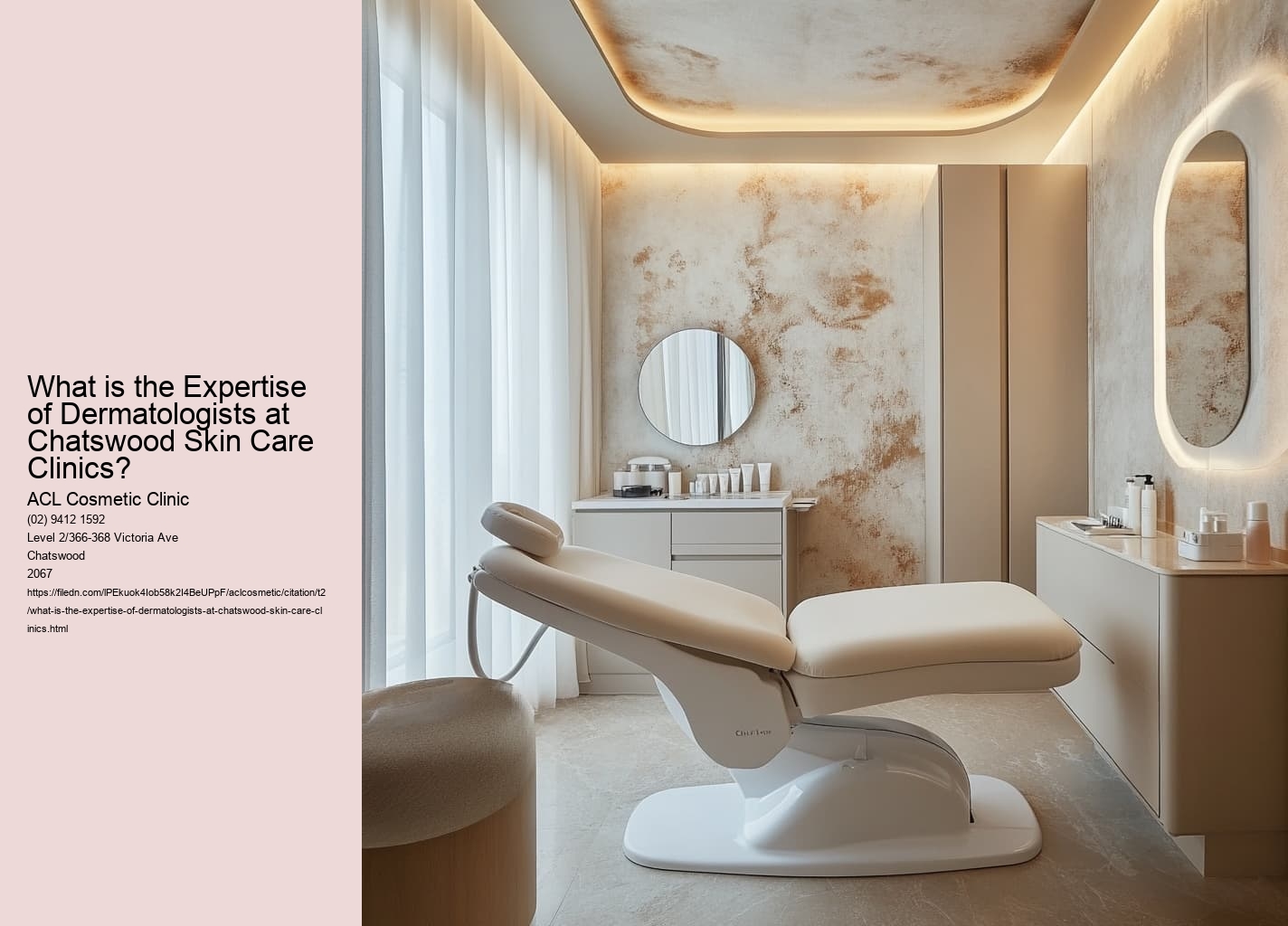 What is the Expertise of Dermatologists at Chatswood Skin Care Clinics?