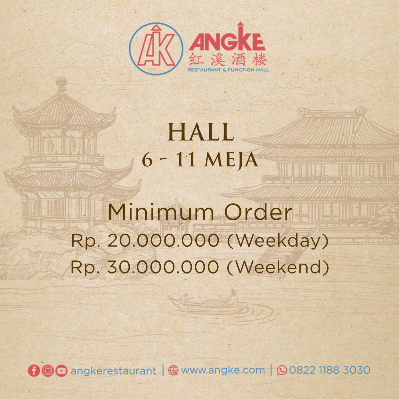 Hall ( 11 meja / 110 pax ) Image