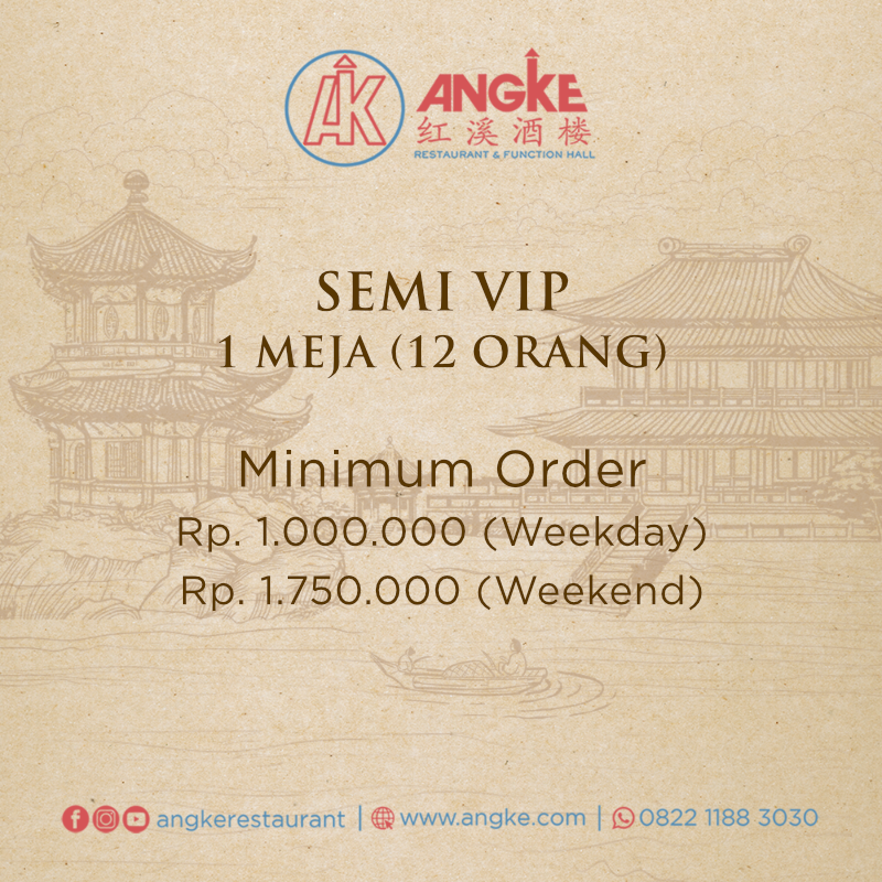 Semi VIP ( 1 meja / 8 pax ) Image