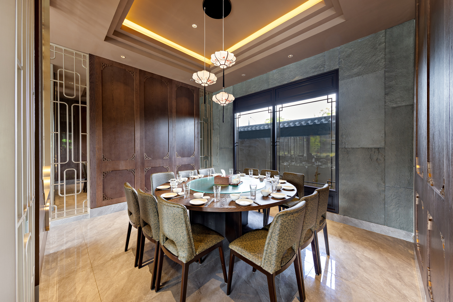 Angke Semi VIP ( 1 meja / 12 pax )