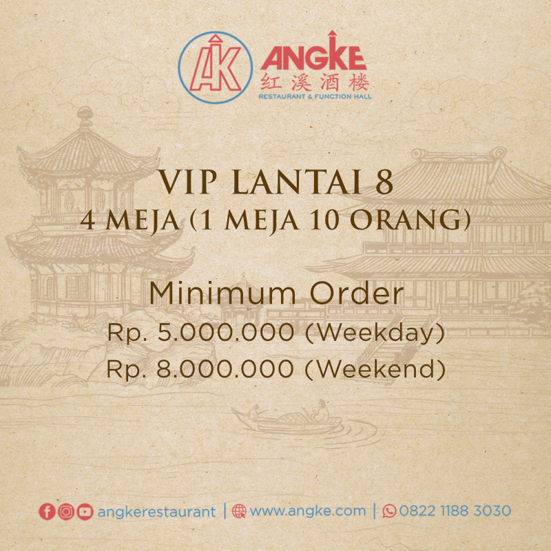 VIP Lt 8 ( 4 meja / 40 pax ) Image