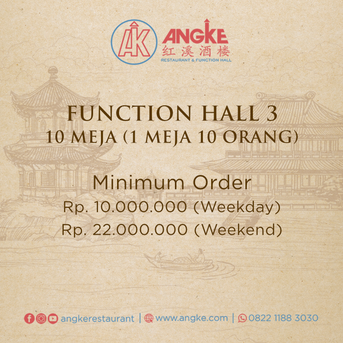 Function hall 3 ( 10 meja / 100 ) Image