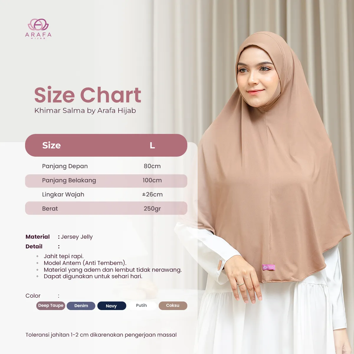 Khimar Salma 5