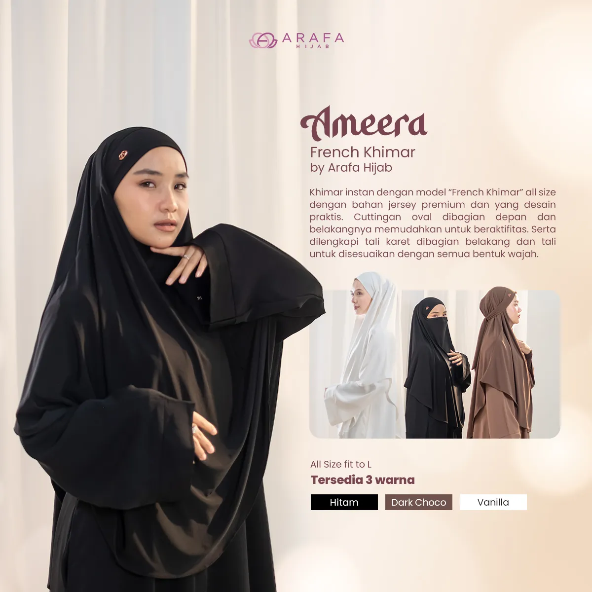 French Khimar Ameera 4
