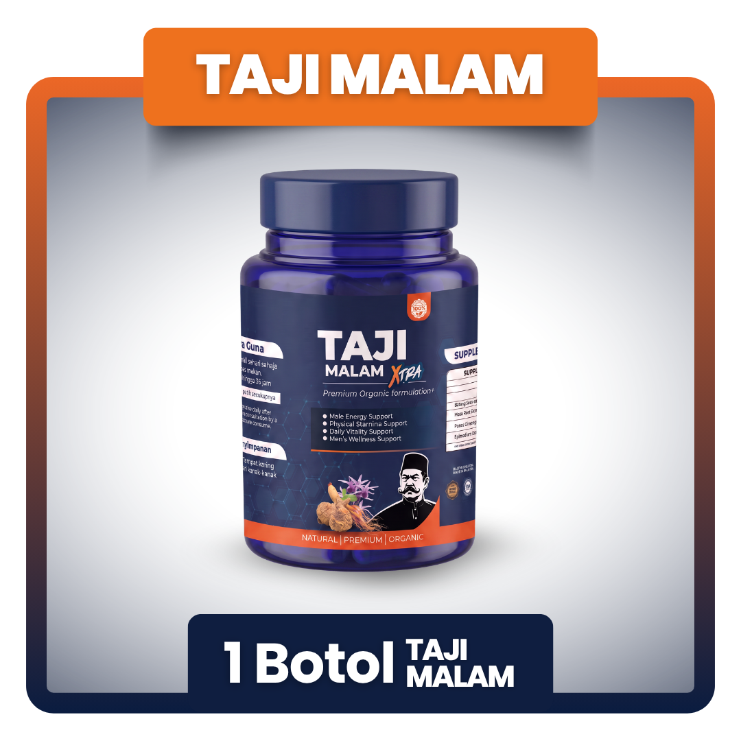 PAKEJ - 1 BOTOL - TAJI MALAM