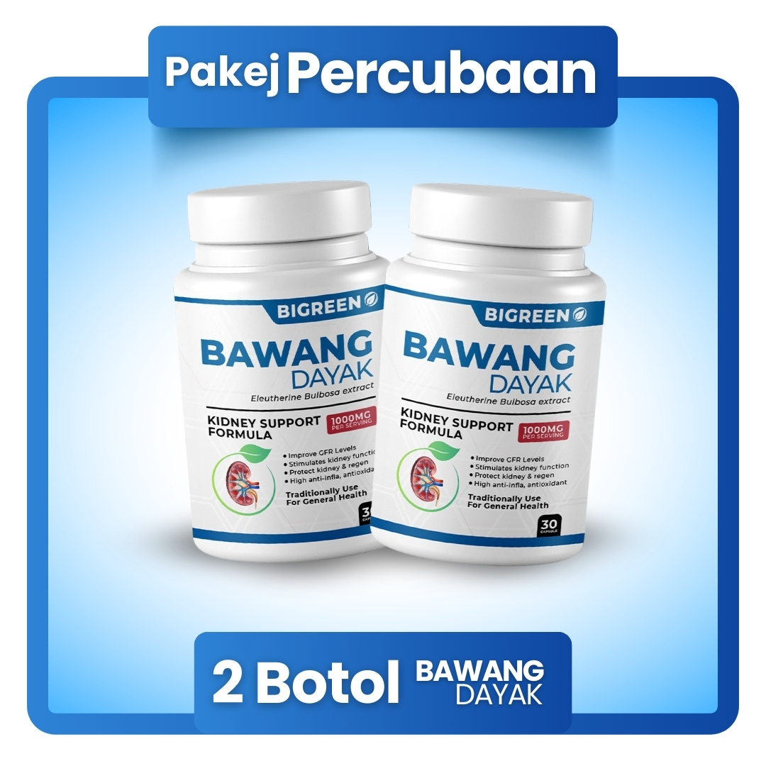 PAKEJ - 2 BOTOL - BAWANG DAYAK (A)