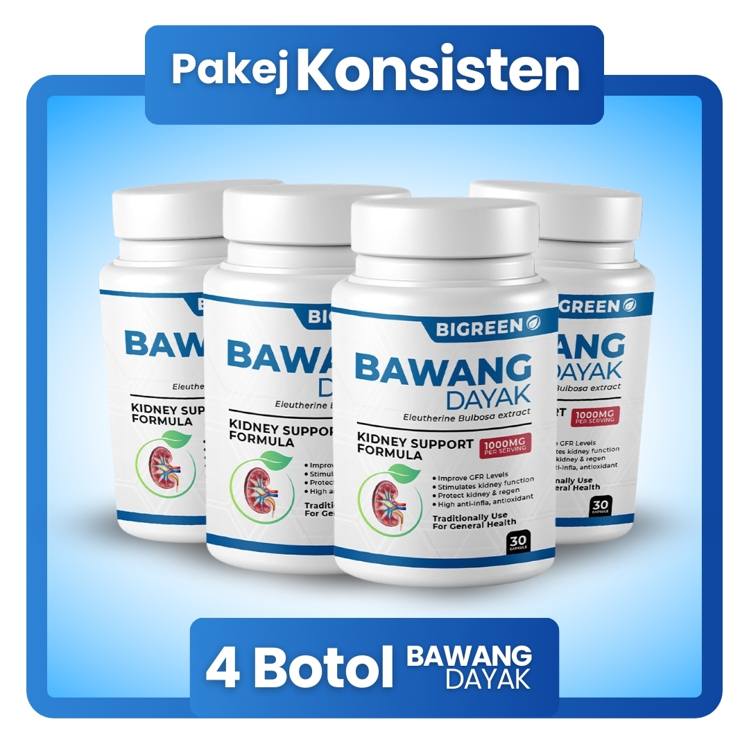 PAKEJ - 4 BOTOL - BAWANG DAYAK (A)