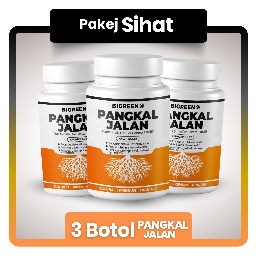 PAKEJ - 3 BOTOL - PANGKAL JALAN