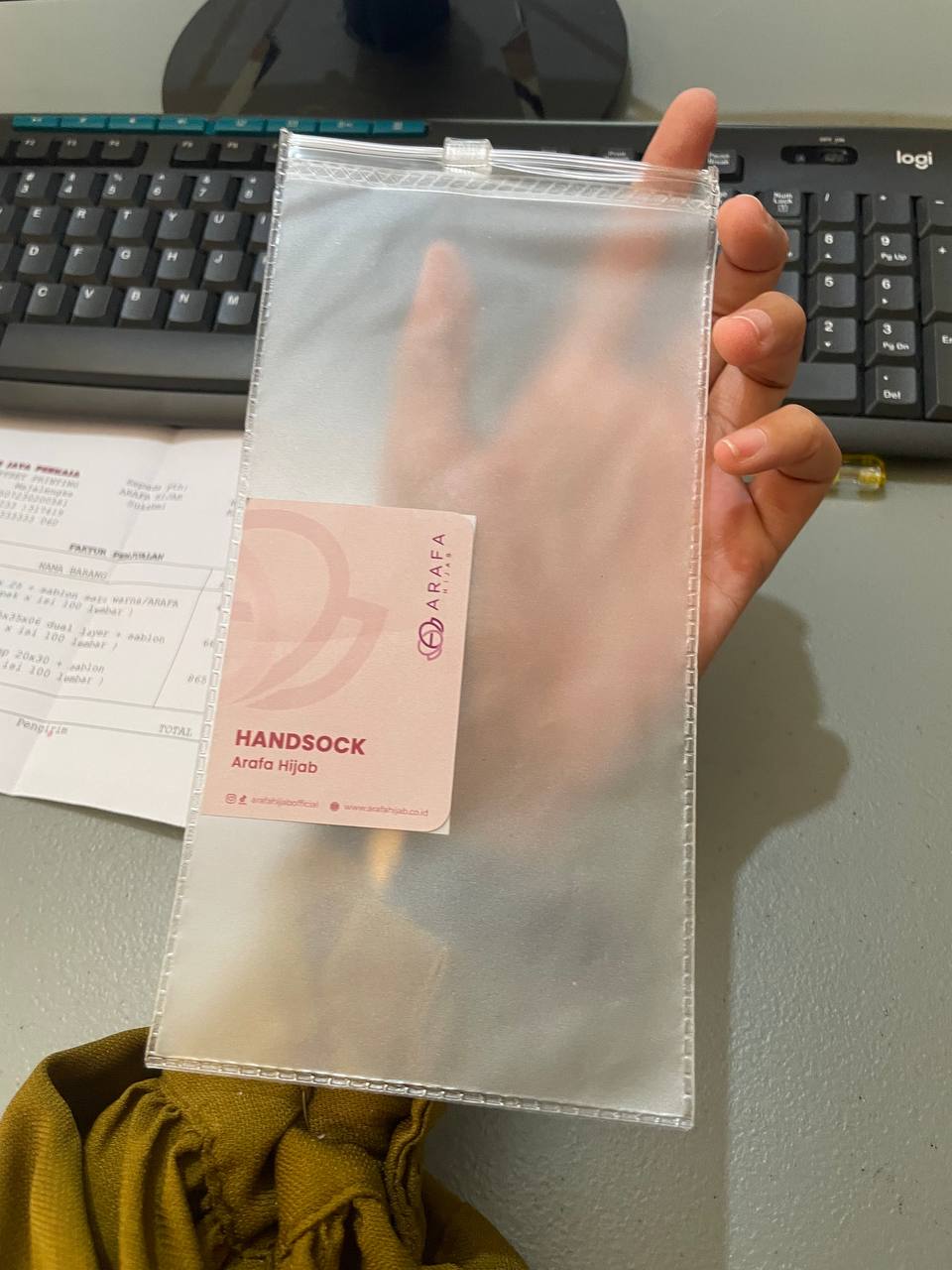 Plastik Zipper (20x10 cm)