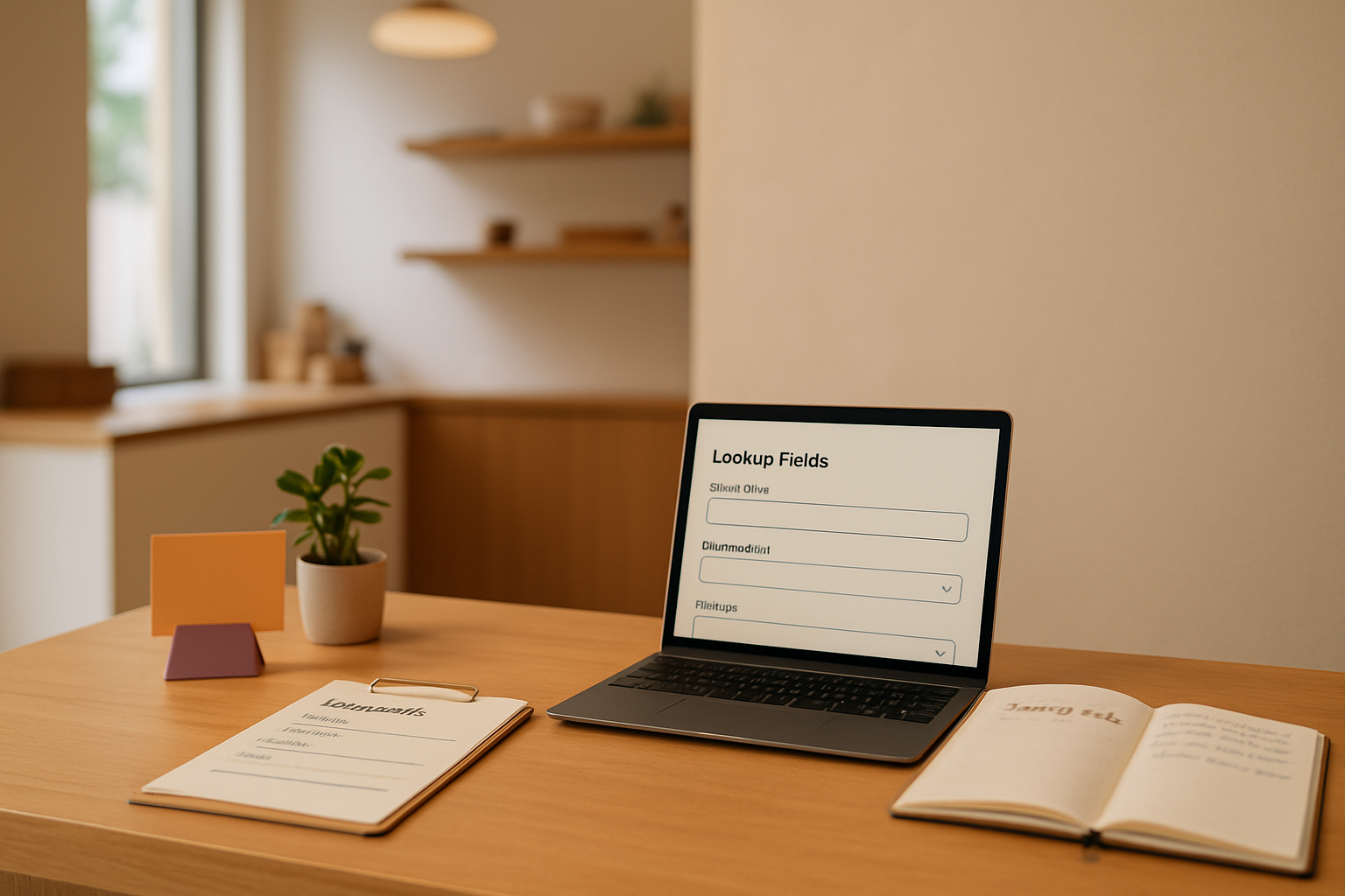 How to set up lookup fields on support ticket forms