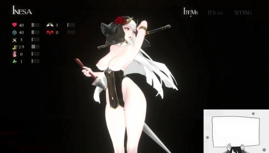 图片[5]-【PC/2D/ACT/中文/白丝高跟】神作预定：棘罪修女-伊妮莎 ThornSin V0.33【2.9G】-illusion中国 - - i社游戏-illusion中文汉化官方网站