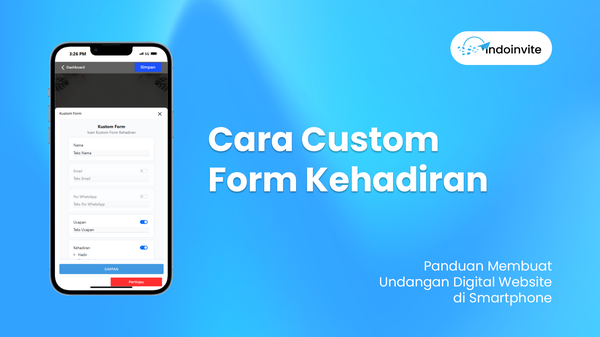 cara-custom-form-kehadiran