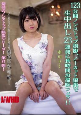 KV-287 123 Minutes Of Nonstop Filming, Uncut Editing, 23 Consecutive Creampies And A Long Clean-up Blowjob! Riku Ichikawa