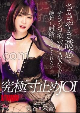 DASS-657 Even Though Her Whispered Seduction Makes You Want To Jerk Off, She Won't Let You Cum In This Ultimate Edging JOI - Akane Mitani