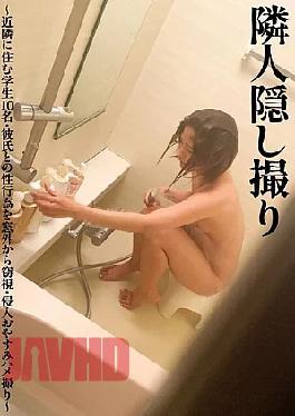 STSK-209 Secretly Filmed By Neighbors - 10 Students Living Nearby Spying On Their Sexual Intercourse With Their Boyfriends From Outside The Window - Intrusion And Good Night POV Filming