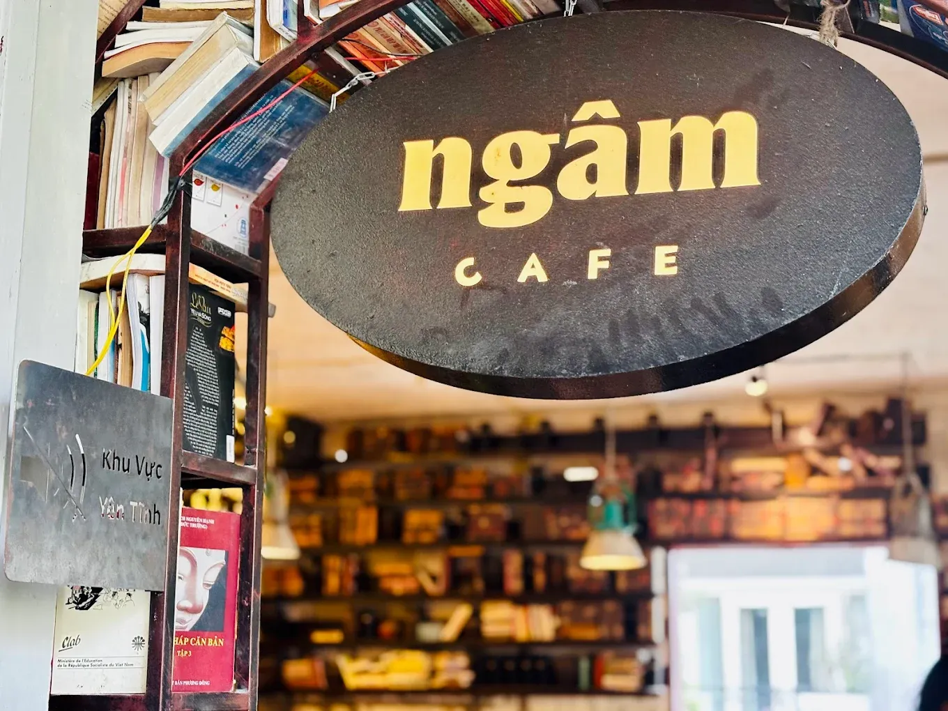 Ngâm CAFE – A Hidden Book Café in HCMC