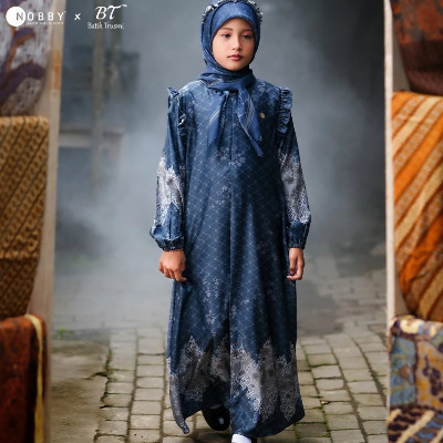 Nobby X Batik Trusmi Arundaya Dress Kids