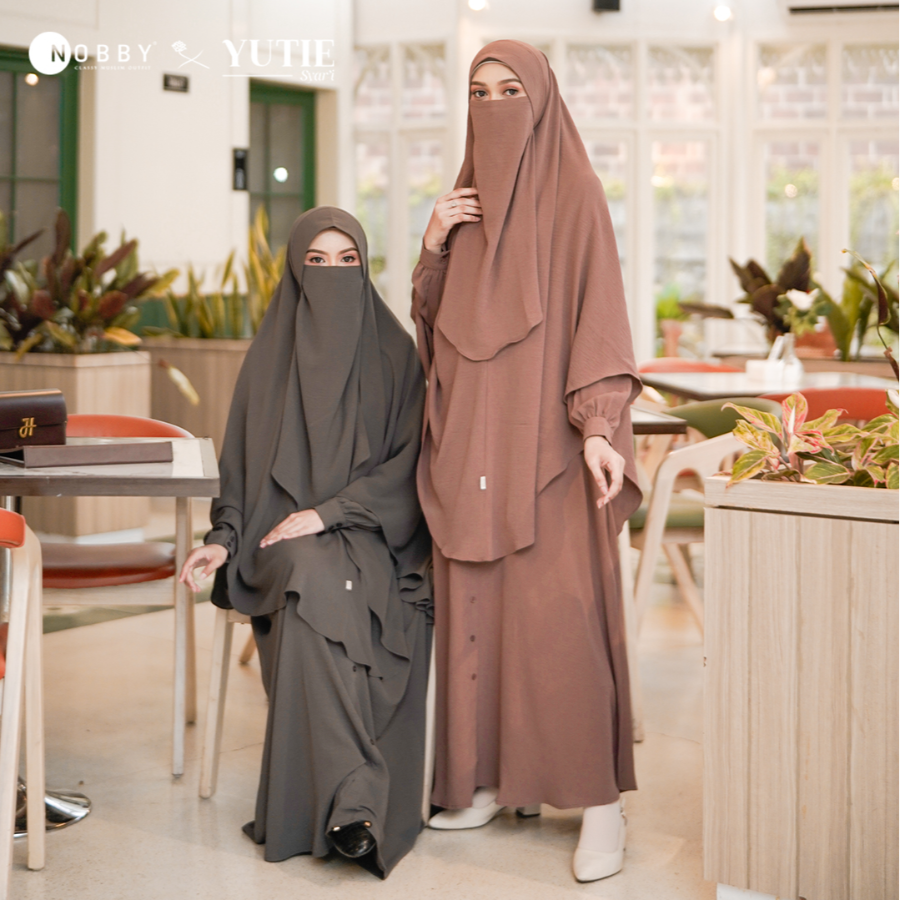 Nobby X Yutie Syari Gamis Syari Wanita Yumna Dress