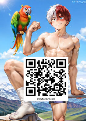 Vol 1 – Bicolor-Haired Fire & Ice Hero Fanart