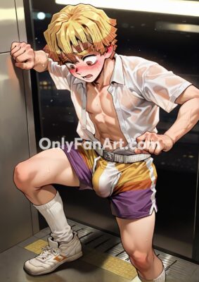 Vol 12 – Zenitsu Agatsuma inspired fanart