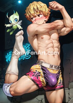 Vol 12 – Zenitsu Agatsuma inspired fanart