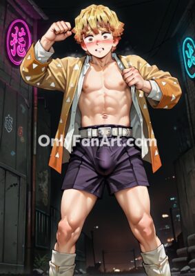 Vol 12 – Zenitsu Agatsuma inspired fanart