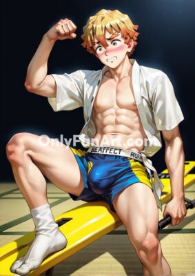 Vol 11 – Zenitsu Agatsuma inspired fanart