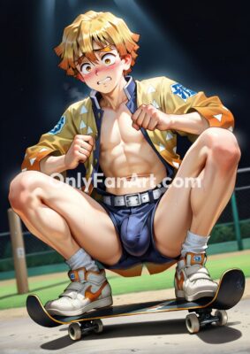Vol 11 – Zenitsu Agatsuma inspired fanart