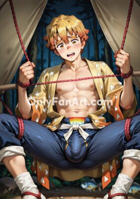 Vol 11 – Zenitsu Agatsuma inspired fanart