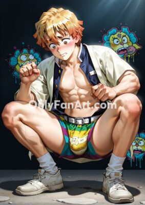 Vol 11 – Zenitsu Agatsuma inspired fanart