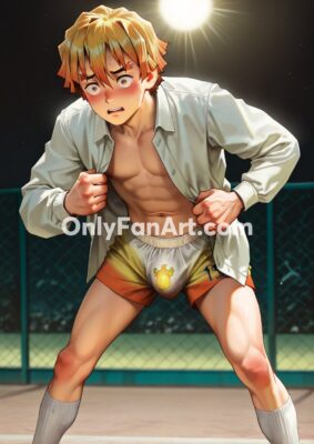 Vol 11 – Zenitsu Agatsuma inspired fanart