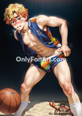 Vol 10 – Zenitsu Agatsuma inspired fanart
