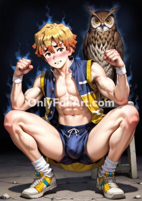 Vol 10 – Zenitsu Agatsuma inspired fanart