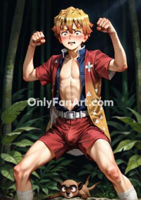 Vol 9 – Zenitsu Agatsuma inspired fanart