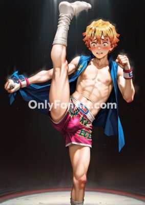 Vol 9 – Zenitsu Agatsuma inspired fanart