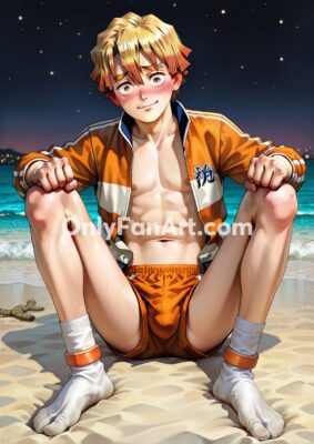 Vol 9 – Zenitsu Agatsuma inspired fanart
