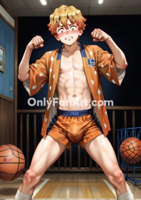 Vol 8 – Zenitsu Agatsuma inspired fanart