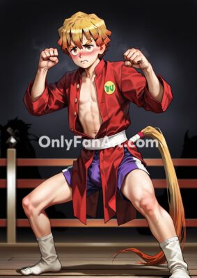 Vol 8 – Zenitsu Agatsuma inspired fanart