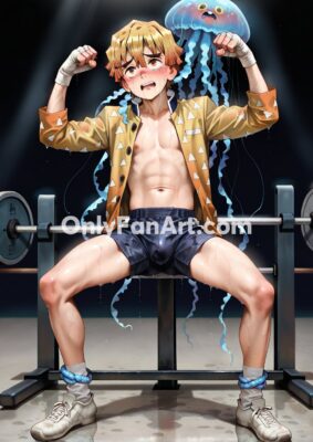 Vol 8 – Zenitsu Agatsuma inspired fanart