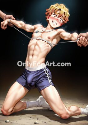 Vol 7 – Zenitsu Agatsuma inspired fanart