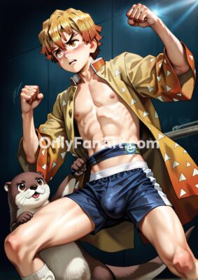 Vol 7 – Zenitsu Agatsuma inspired fanart