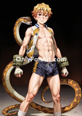 Vol 7 – Zenitsu Agatsuma inspired fanart
