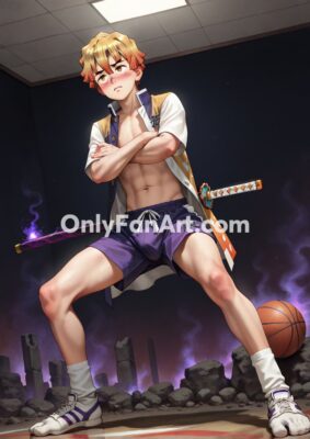 Vol 5 – Zenitsu Agatsuma inspired fanart #2